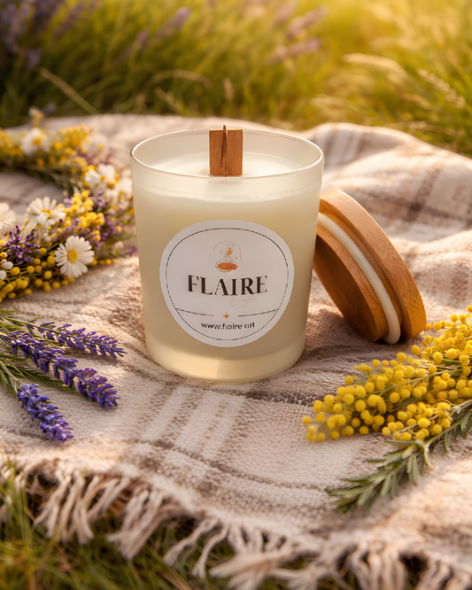 Provence Flowers | 3 candles