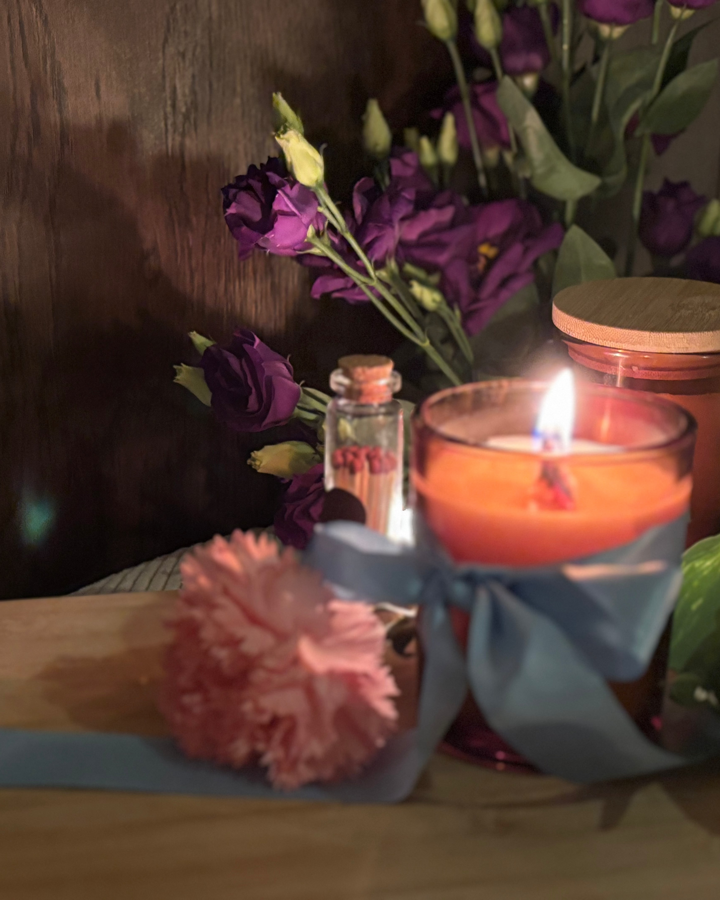 Provence Flowers | 3 kaarsen