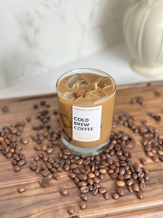 Cold Brew Iced Coffee Scented Candles – Set of 3